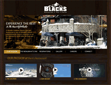 Tablet Screenshot of blackspub.com